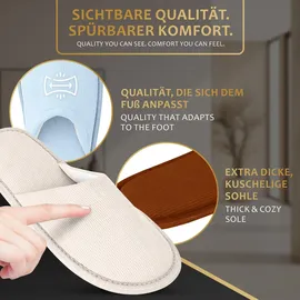 Onvaya Gästepantoffeln Mehrfarbig 36