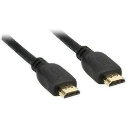 InLine HDMI Kabel 1.0 m, vergoldete Kontakte, schwarz