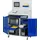 Rau Computerschrank Gummi/Polypropylen 61T B1100xT520xH1895mm enzianblau/lichtgrau mobil