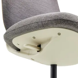 HJH Office Sitflex Lady Stoff Grau