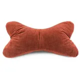 Plückefinken Lesekissen Leseknochen 80 x 40 cm Rostbraun