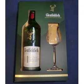 Glenfiddich 12 Years Old Single Malt Scotch 40% vol 0,7 l Geschenkset