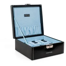 FRIEDRICH23 Uhrenbox Bond für 6 Uhren schwarz