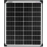 enjoy solar 30W 12V Monokristallines Solarmodul, 182mm Solarzellen 10 Busbars Solarpanel ideal für Wohnmobil, Mini PV Anlage, Gartenhäuse, Boot