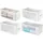 mDesign Aufbewahrungsbox 4er Set  transparent
