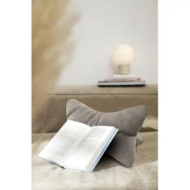 Magma Heimtex Leseknochen Inga 42 x 22 cm Grau