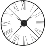 Boltze Vintage Wand Hänge Uhr 0,0 römische Ziffern schwarz