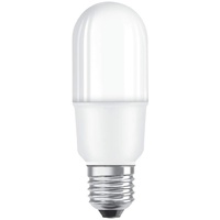 Osram LED Lampe mit E27 Sockel, Warmweiss (2700K), Stabform,
