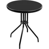 LINDER EXCLUSIV Gartentisch Ø 60 x 70 cm Schwarz
