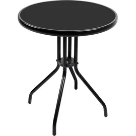 LINDER EXCLUSIV Gartentisch Ø 60 x 70 cm Schwarz
