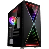 Kolink Void X ARGB Mid Tower PC-Gehäuse, ATX, Tempered Glass, Gaming Case