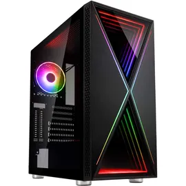 Kolink Void X ARGB Mid Tower PC-Gehäuse, ATX, Tempered Glass, Gaming Case