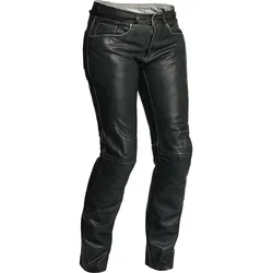 Halvarssons Seth Damen Motorrad Lederhose, schwarz, Größe 36