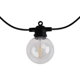 NÄVE Lichterkette LED Gartendeko Solarleuchte Farbwechsler IP44 Fernbedienung Timer