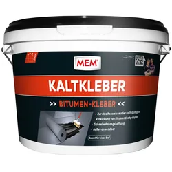 MEM Bitumen Kaltkleber | lösungsmittelfreie Bitumenklebemasse