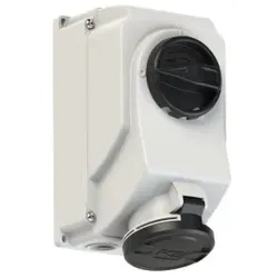 PCE 7525-7 CEE-Steckdose abschaltbar 32A 5p 7h IP44/IP54 75257