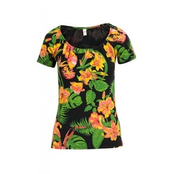 Blutsgeschwister T-Shirt Vintage Heart - tropical island M