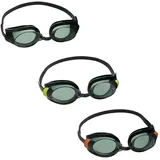 Bestway Hydro-Swim Schwimmbrille für Kinder, Focus, ab 7 Jahren, Sortiert, 21005, Schwarz, Einheitsgröße