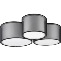 Trio Deckenleuchte Burton Stoff