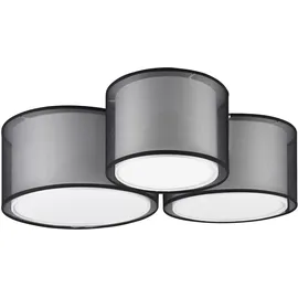 Trio Deckenleuchte Burton Stoff