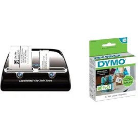 Dymo LabelWriter 450 Twin Turbo Schwarz/Silber