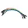 VELLEMAN Stecker 15 cm Rot/Blau/Gelb/Grün/Schwarz