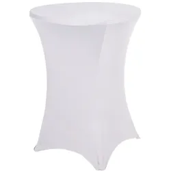 Lex Stehtischhusse Husse Tischüberzug Stretch Überwurf Tischbezug Partytisch ⌀ 80cm