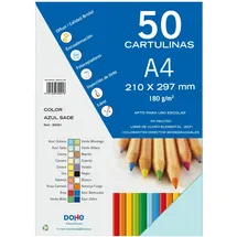 DOHE A4-Karton Sado-Blau 180 g/m2 50 Stück
