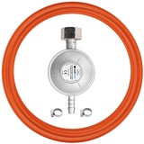 Cellfast Anschluss-Set Propan-Butan, Sicherheitsventil, Für alle Flaschentypen, Gas: LPG/Propan/Butan, 1,5m, 52-505