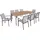Garden Pleasure SILEA Set 9-tlg. Grau