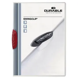 Durable Schnellhefter Swingclip A4 Rot