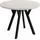 WFL GROUP Runder Ausziehtisch 200 x 77 x 100 cm beige