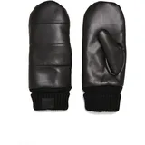 URBAN CLASSICS Puffer Imitation Leather Gloves Schwarz L/XL