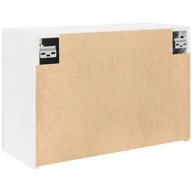 vidaXL Bad-Wandschrank Weiß 60x25x40 cm Holzwerkstoff