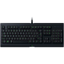 Razer Cynosa Lite - Gaming-Tastatur (16,8 Millionen Farboptionen, Vollständig programmierbare Taste, Robustes spritzwassergeschütztesDesign, Unterstützt Razer Synapse) QWERTY US-Layout | Schwarz