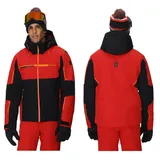 Spyder Titan Jacke Skijacke Rot/Schwarz M