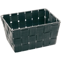 Wenko Aufbewahrungskorb Adria Mini Grau rechteckig, Polypropylen, 19 x