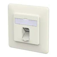 Metz CONNECT E-DAT C6A LSA++ 1 Port UP, reinweiß