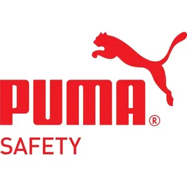 Puma Amsterdam Mid Gr. 42 schwarz/gelb Leder S3 SRC EN20345