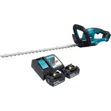 Makita DUH 607 RG2 Akku Heckenschere 18 V 60 cm + 2x Akku 6,0 Ah + Ladegerät