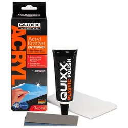 Quixx Acryl-Kratzer Entferner (50 g + Poliertuch) Kunststoffreiniger  10003