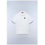 Napapijri Poloshirt E-Badge SS 1 weiß XL (54)