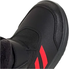 adidas Winterplay Stiefel Core Black / Solar Red / Iron Met 33 1/2