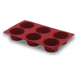 Mould Silikon Briochette 6 Hohlräume von Lacor