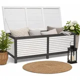MuCoLa Auflagenbox 140 x 52 x 46 cm Grau