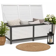 MuCoLa Auflagenbox 140 x 52 x 46 cm Grau