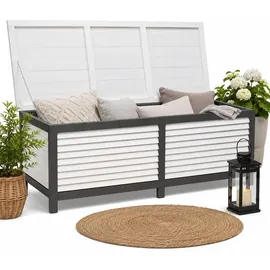 MuCoLa Auflagenbox 140 x 52 x 46 cm Grau