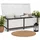 MuCoLa Auflagenbox 140 x 52 x 46 cm Grau