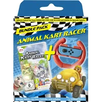 Mindscape Animal Kart Racing Wheel Bundle Switch