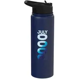 Juli 2000 Limited Edition Jahr 2000 Retro 2000 Vintage 2000 Stainless Steel Insulated Water Bottle